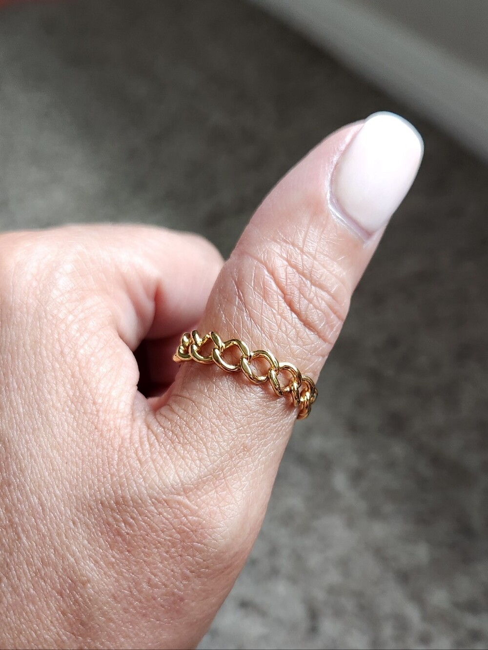 Kendra Scott Grace Band Ring In 18k Gold Vermeil - Picture 4 of 4